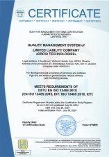 droid-technologies ISO 13485:2016/2018